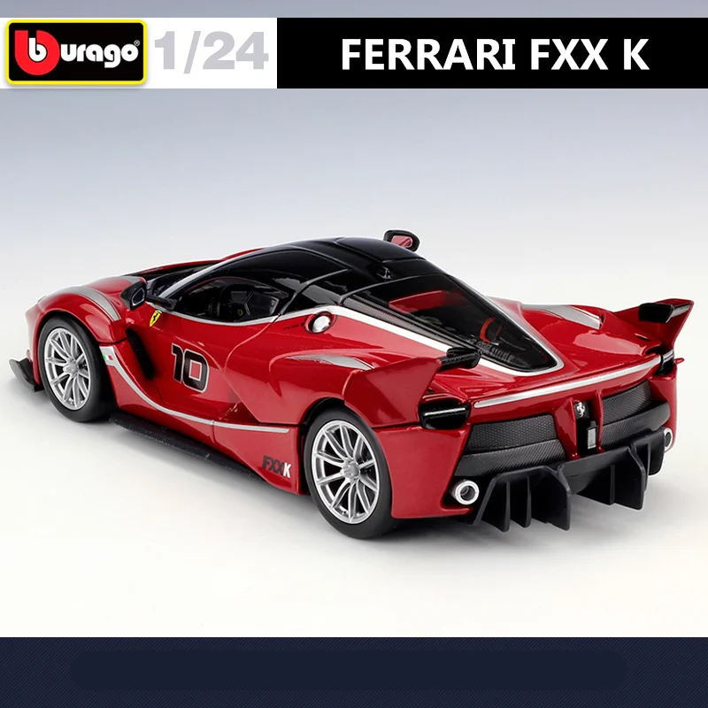 Bburago 1:24 Ferrari FXX K Alloy Sports Car Model Diecasts Metal Toy Racing Car Vehicles Model Simulation Collection Kids Gifts