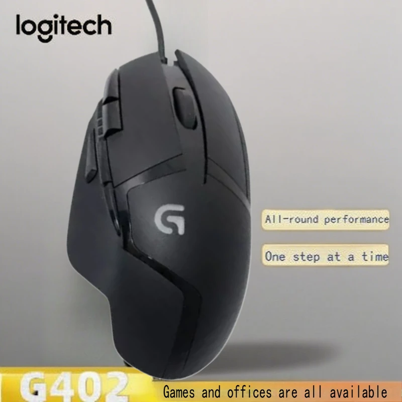 Logitech G402 Gaming Mouse Is The Perfect Pairing with The H151 Premium Audio Headphones, Making It An Ideal Choice for Gamers.