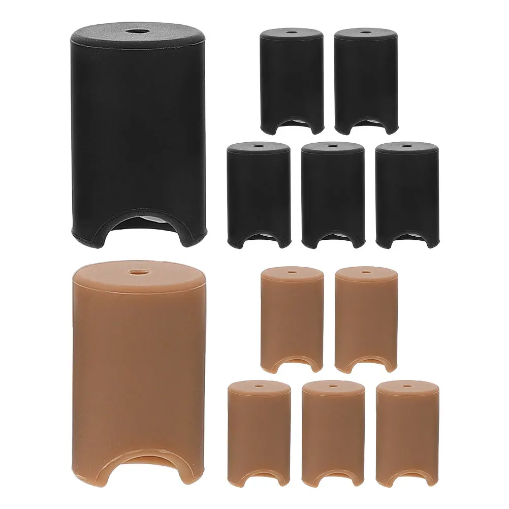 

12pcs Silicone Corner Bumpers Furniture Wardrobe Baby Safety Durable Cabinet Door Protector Anti Collision Round Shape