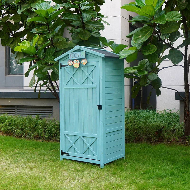 

LXC Outdoor Tool House Courtyard Miscellaneous Storage Gap Cabinet Household Balcony Garden Outdoor Storage Cabinet