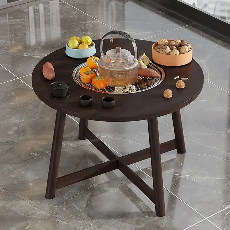 

Surrounding Furnace Gathering Tea Table Roasting Table Balcony Tea Making Tables Outdoor Courtyard Charcoal Stove Coffee Tables