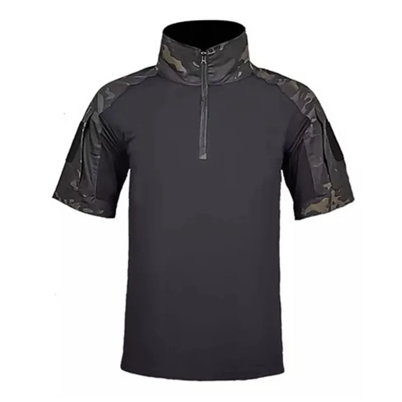 Traje de rana G2 para hombre, top de manga corta, ropa de camuflaje para exteriores, traje táctico de entrenamiento resistente al desgaste, Verano