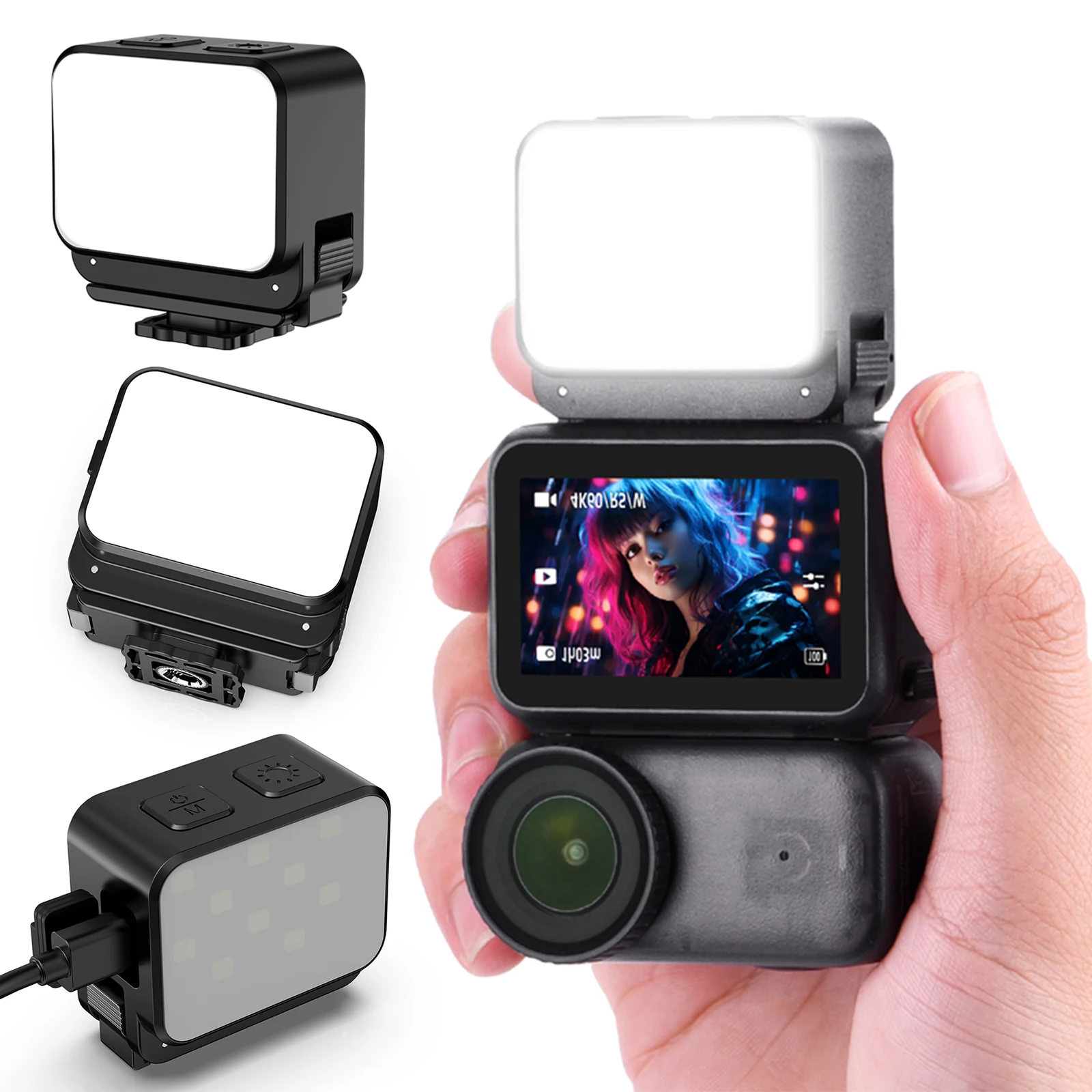 Magnetic Led Camera…