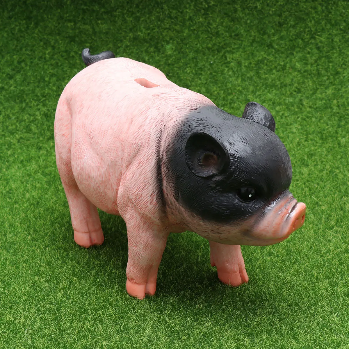 

Resin Piggy Bank Cartoon Saving Pot Home Decor Stable Coin Bank Kids Birthday Christmas Gift Money Saving