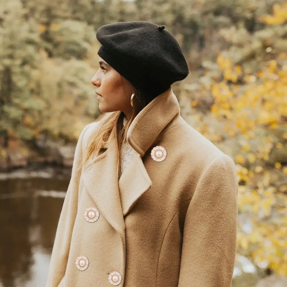 10Pcs Plastic Sewing Button DIY Decoration Pearl Buttons Sewing Accessories Shirt Buttons Needlework