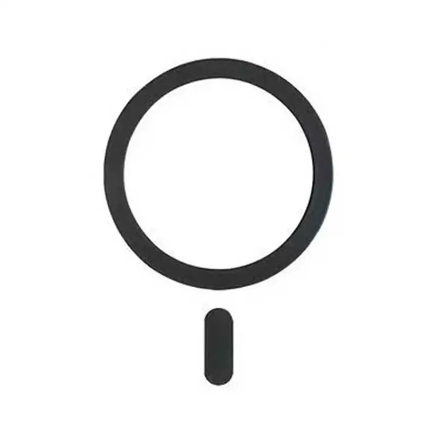 JCD para anillo de placa magnética Magsafe, pegatina de Metal Universal, soporte para cargador inalámbrico, hoja de placa de Metal para soporte magnético para coche