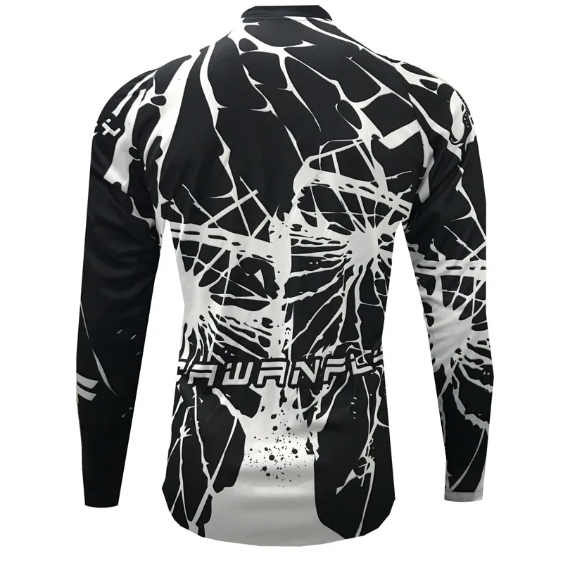 2023 Men Long Sleeve Motocycle Downhill MTB Jersey Enduro Motocross Mountain Bike DH Clothing BMX Shirt Cycling Top Wear