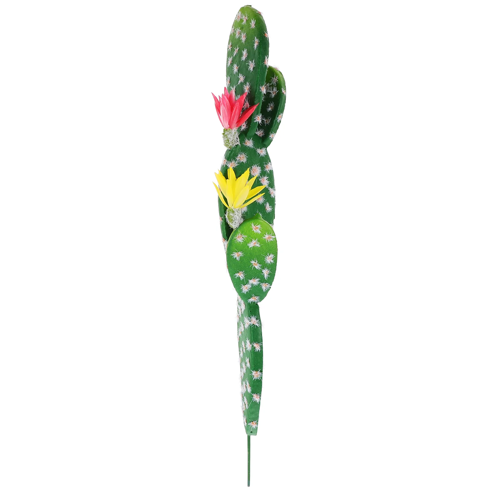 Simulated Cactus Adornments Lifelike Figurine Artificial Faux Plants For Indoors Ornaments Decorative Unpotted