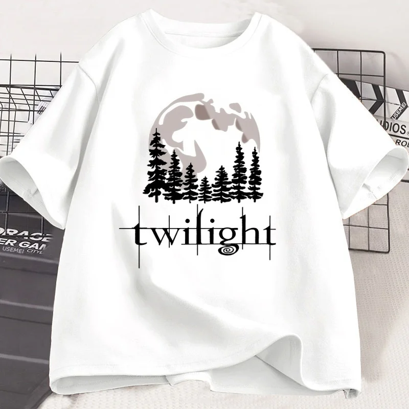 

Женская футболка с 3D-принтом Twilight Moon, модный, свободный, удобный, дышащий, быстросохнущий повседневный спортивный топ