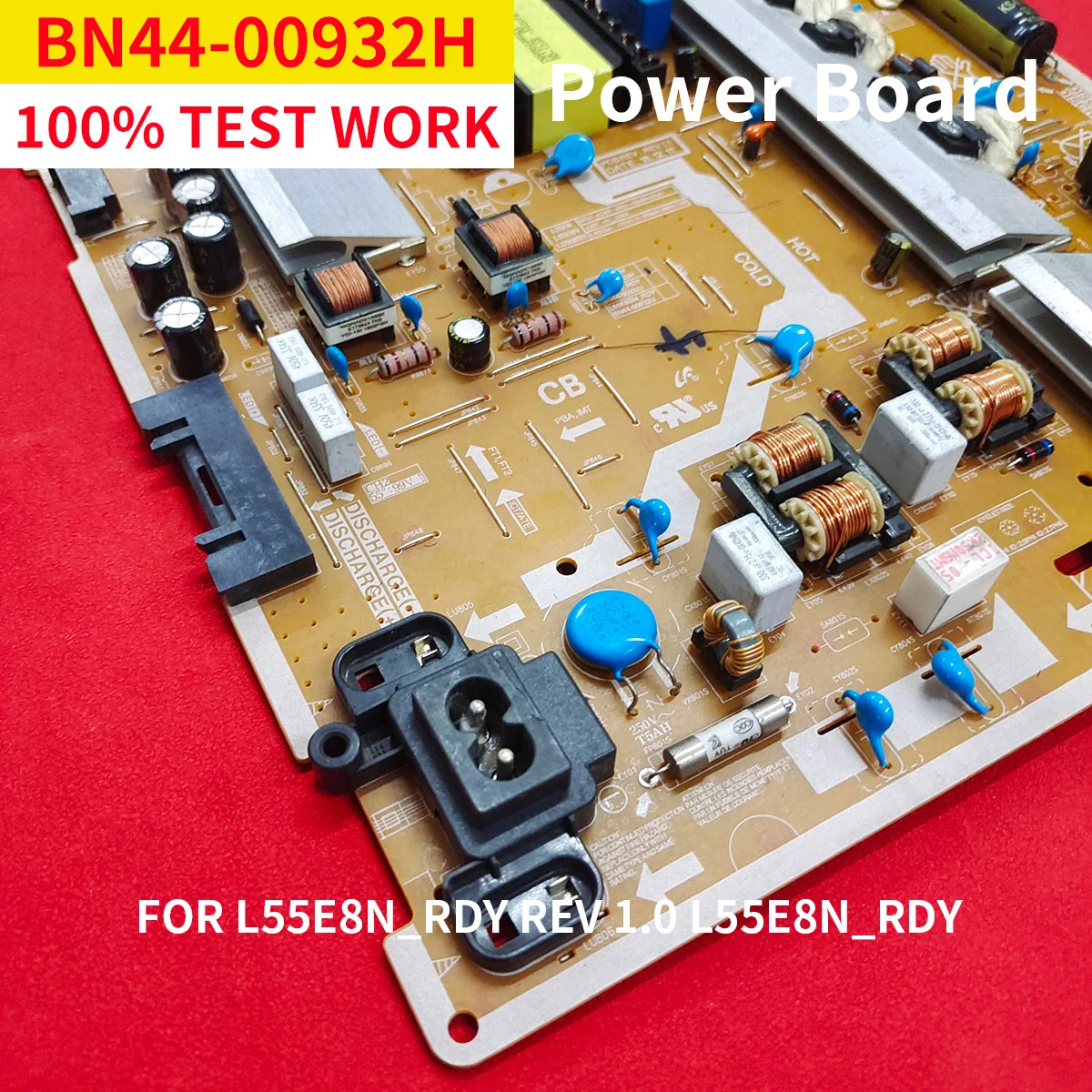 Original Power Supplu Board BN44-00932H L55E8N_RDY REV 1.0 For Samsung QE49Q60RAT QE55LS01TAUXXU QN55Q60RAF QN49Q60RAF TV Parts