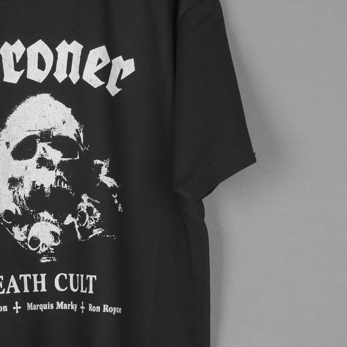 Coroner T-Shirt Death Cult 80S Speed Heavy Thrash Metal Band Vektor Voivod Annihilator Washed Cotton Men Short Sleeves Shirt