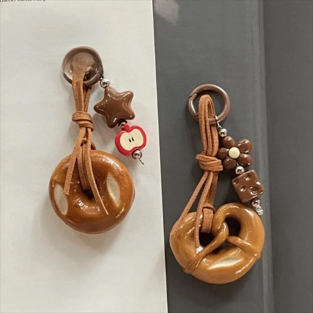 Accessory Creative Keychains Cute Design Unique Shape Braided Rope Pendant Bag Hanging Decoration Travel Luggage