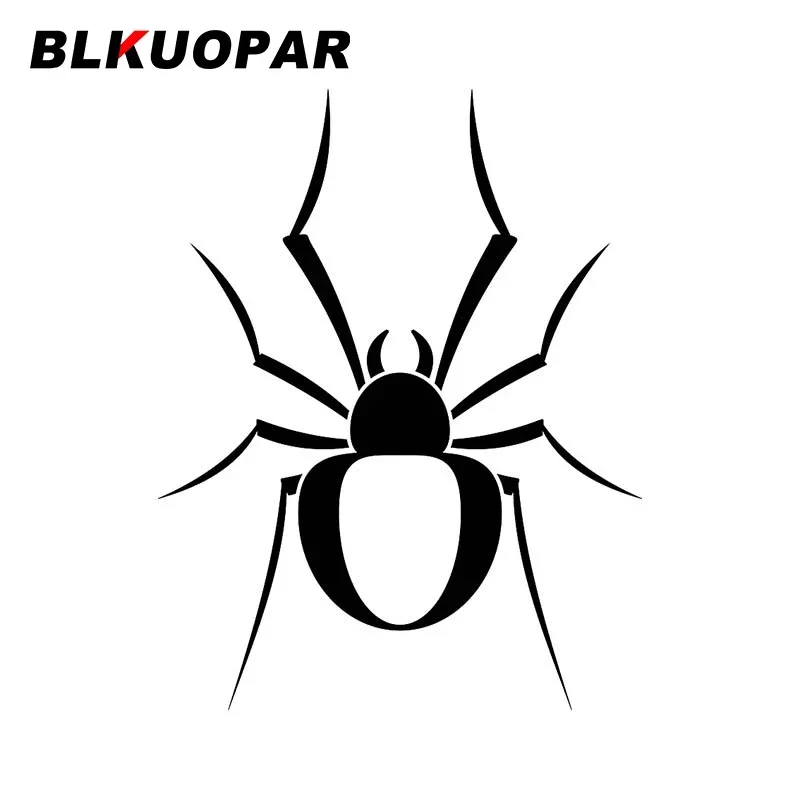 BLKUOPAR House Spider Car ملصقات مقاومة للماء للزجاج الأمامي شخصية واقية من الشمس للدراجات النارية ملحقات سيارة من الفينيل المضحكة