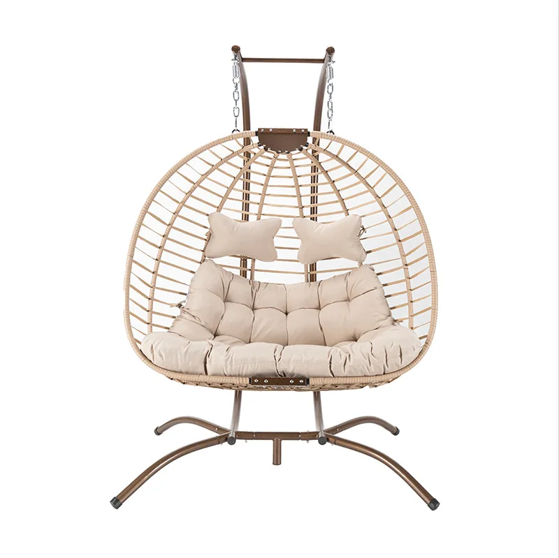 

Outdoor, single, rattan, hanging basket, double, balcony, courtyard