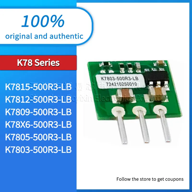 

Module K7815-500R3-LB K7812-500R3-LB K7809-500R3-LB K78X6-500R3-LB K7805-500R3-LB K7803-500R3-LB