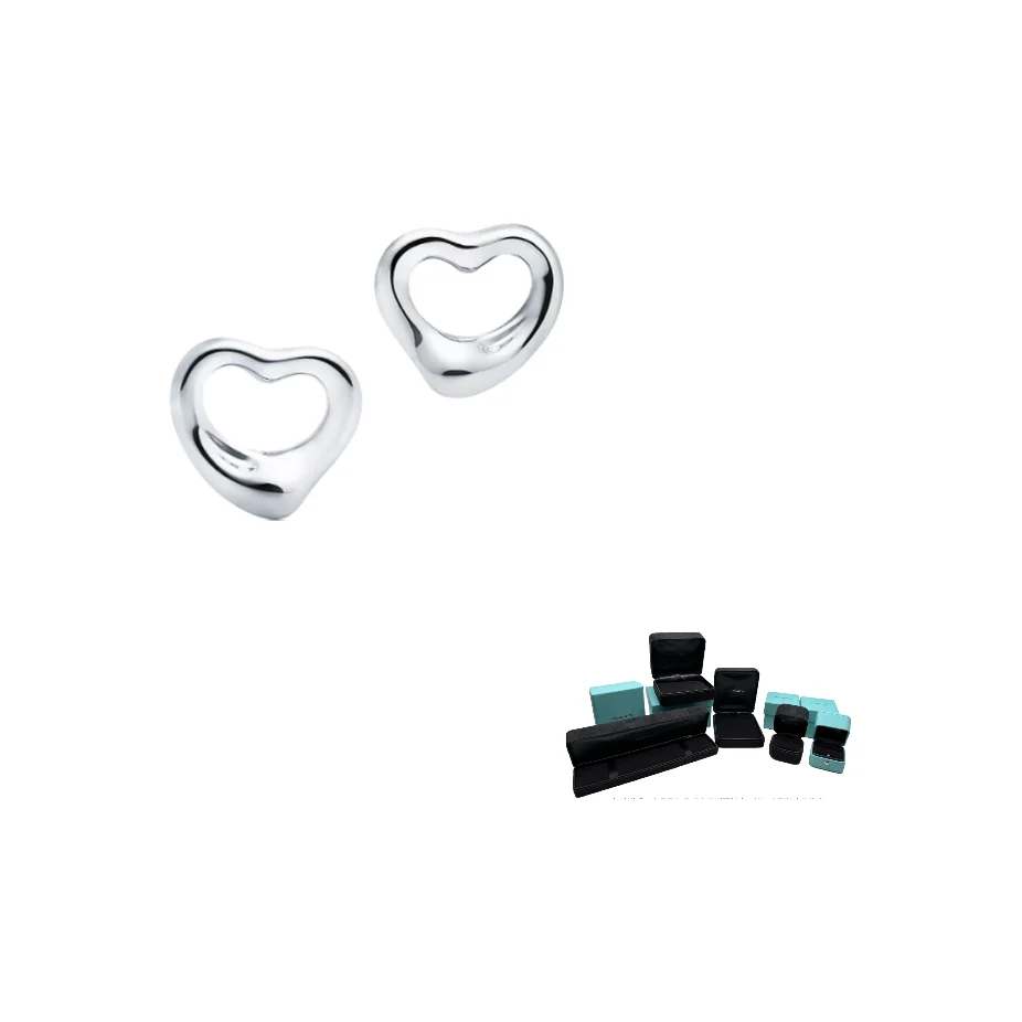 TIFFANY & CO. Sterling Silver Stud Earrings Women's Silver 12270062