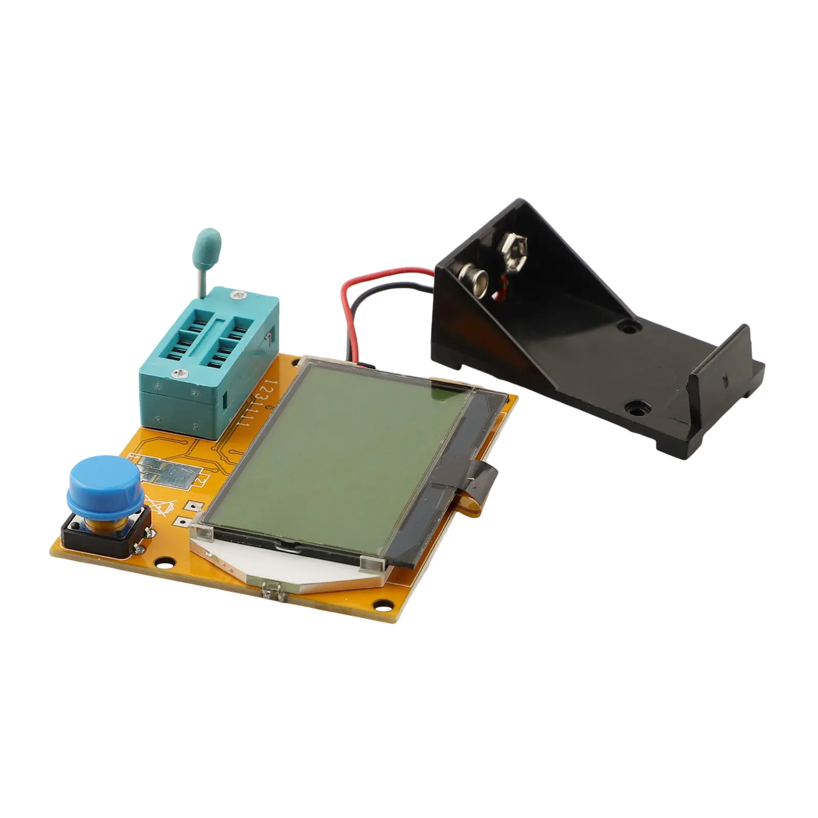 For LCR-T4 Transistor Tester Resistance Capacitance Diode Triode Meter With Case Auto Detection For Electronic Component Testing