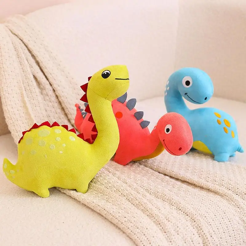 Dinosaur Plushie Throw Pillow Plushie Plush Toy Dinosaur Cuddly Comfortable And Huggable Throw Pillow For Sleeping Birthday