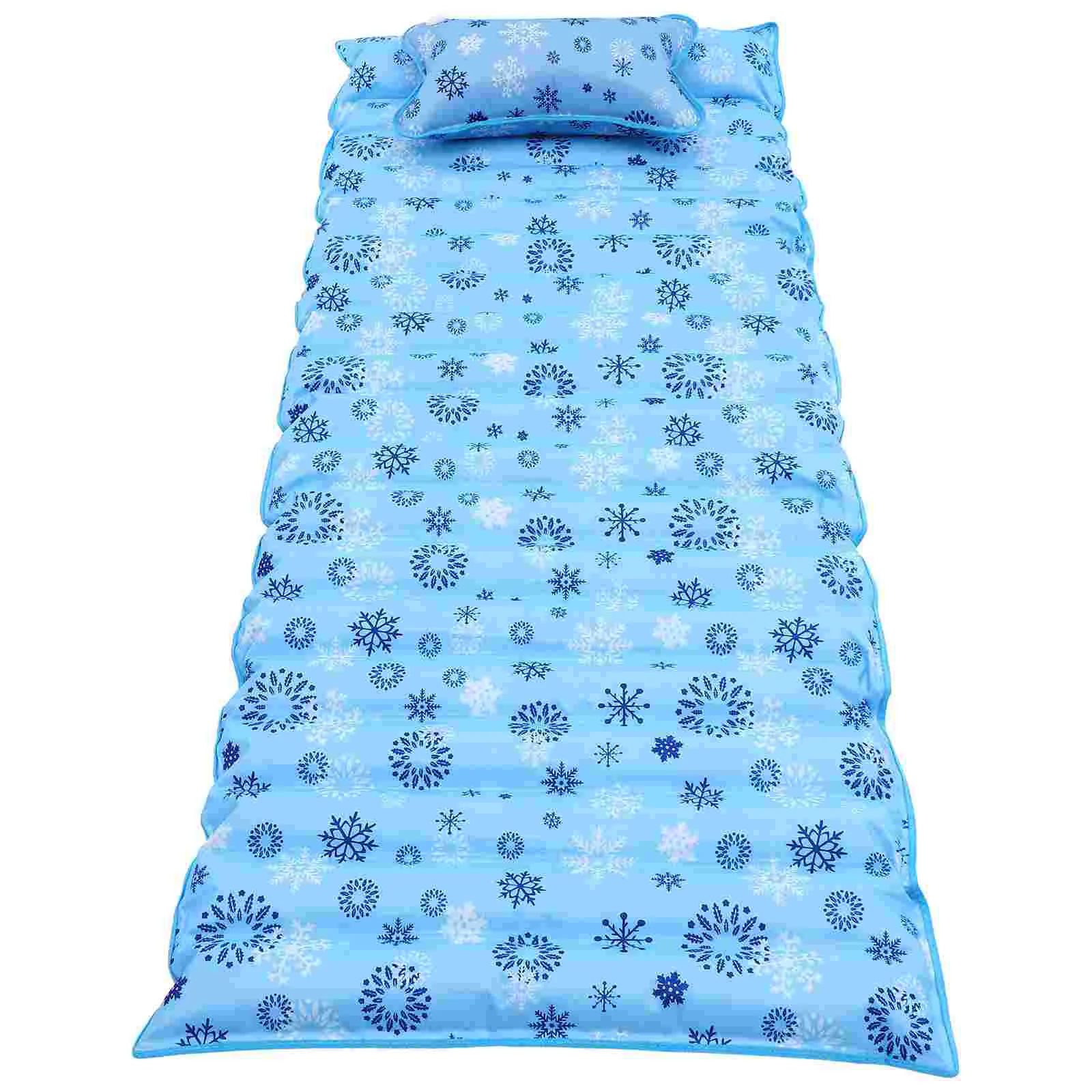 Alfombrilla de cama fresca, colchones rellenos de agua, almohada refrescante, comodidad fría, ayuda para dormir, almohada de hielo, cómoda almohada