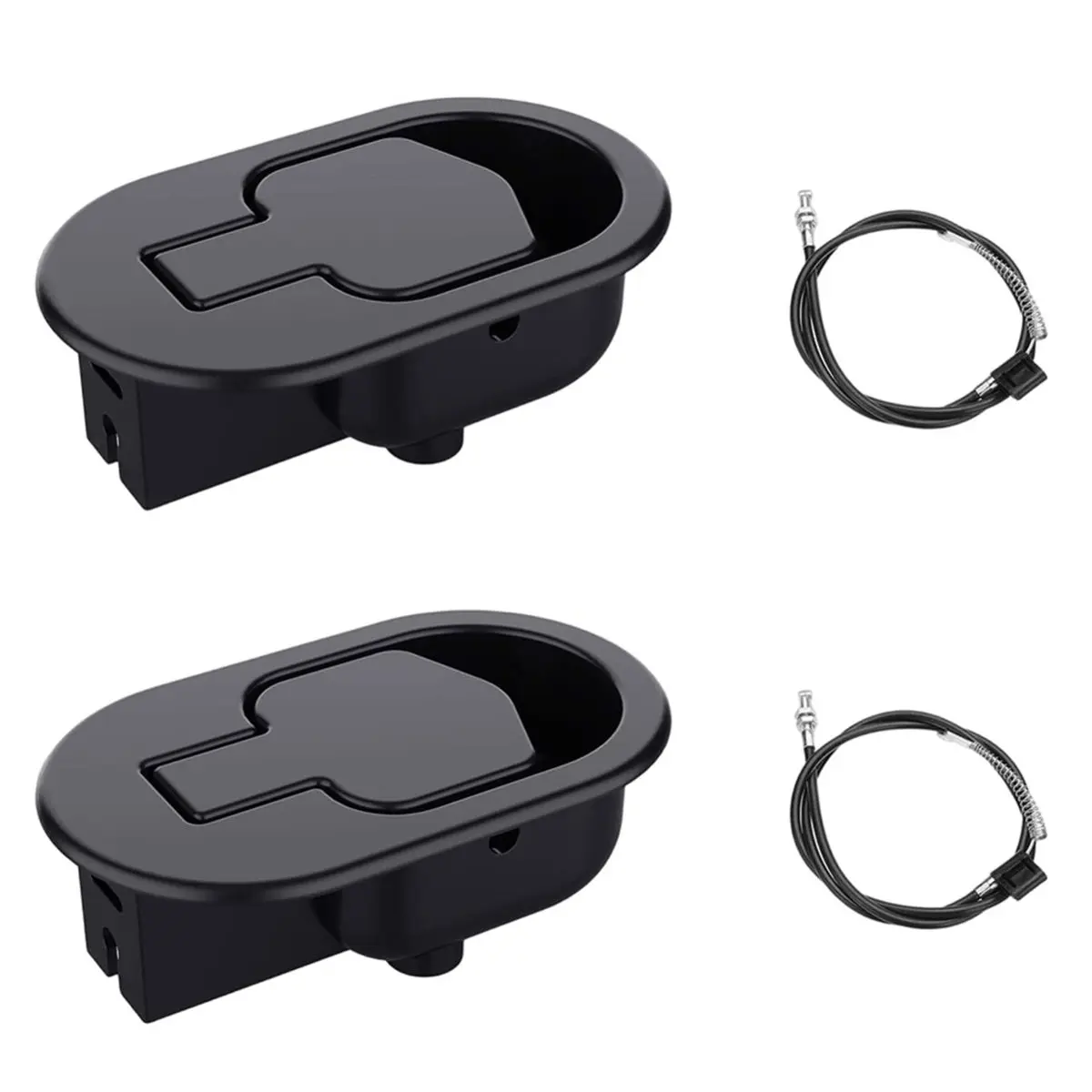 L70A 2 Sets Recliner Replacement Parts - Recliner Handle, Release Pull Cable Fits Most Recliner Sofas