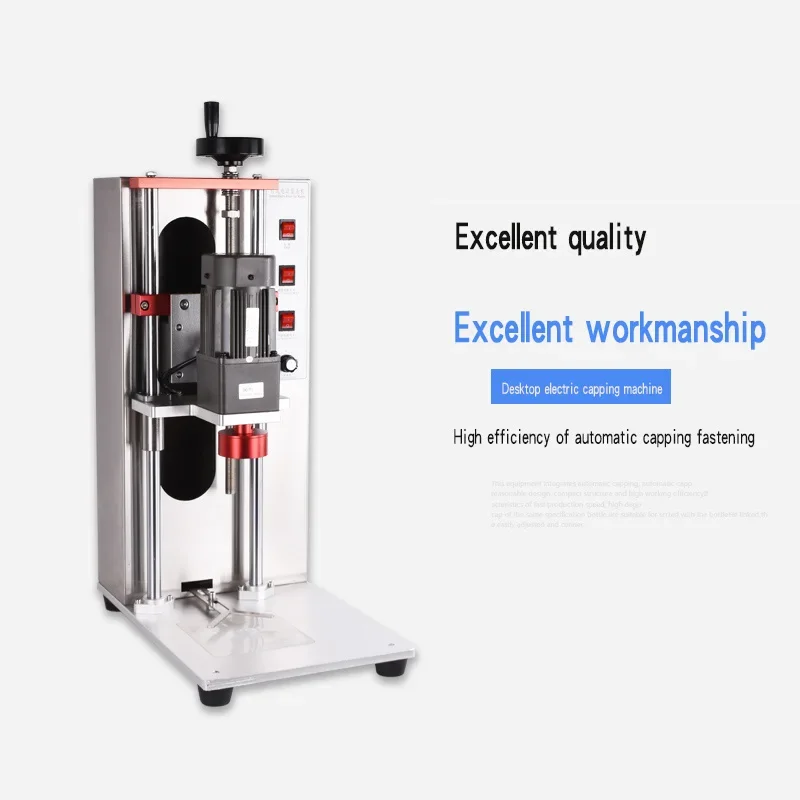 Tappatrice da tavolo DDX-450 tappatrice elettrica tappatrice per bottiglie di acqua minerale