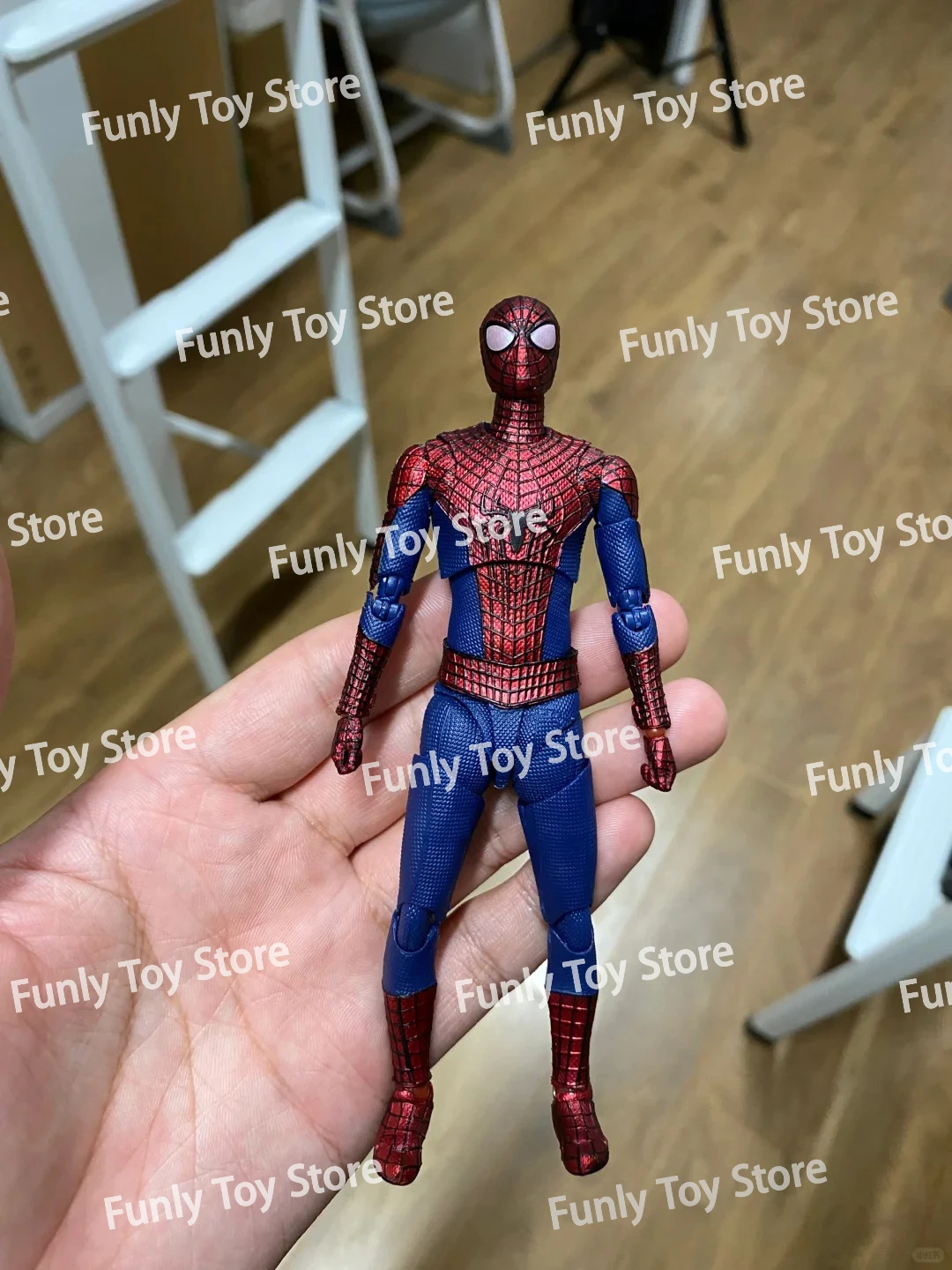 متوفر في المخزون Ct Toys سبايدرمان الشكل الرجل العنكبوت المذهل أندرو غارفيلد أنيمي عمل الشكل تمثال نموذج تمثال الهدايا اللعب