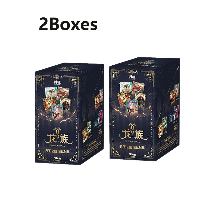 Shining Soul Dragon Raja Collection Kaarten Volledige Booster Box TCG Ruilkaarten Anime Karakter Perifere Hobby Cadeau Groothandel