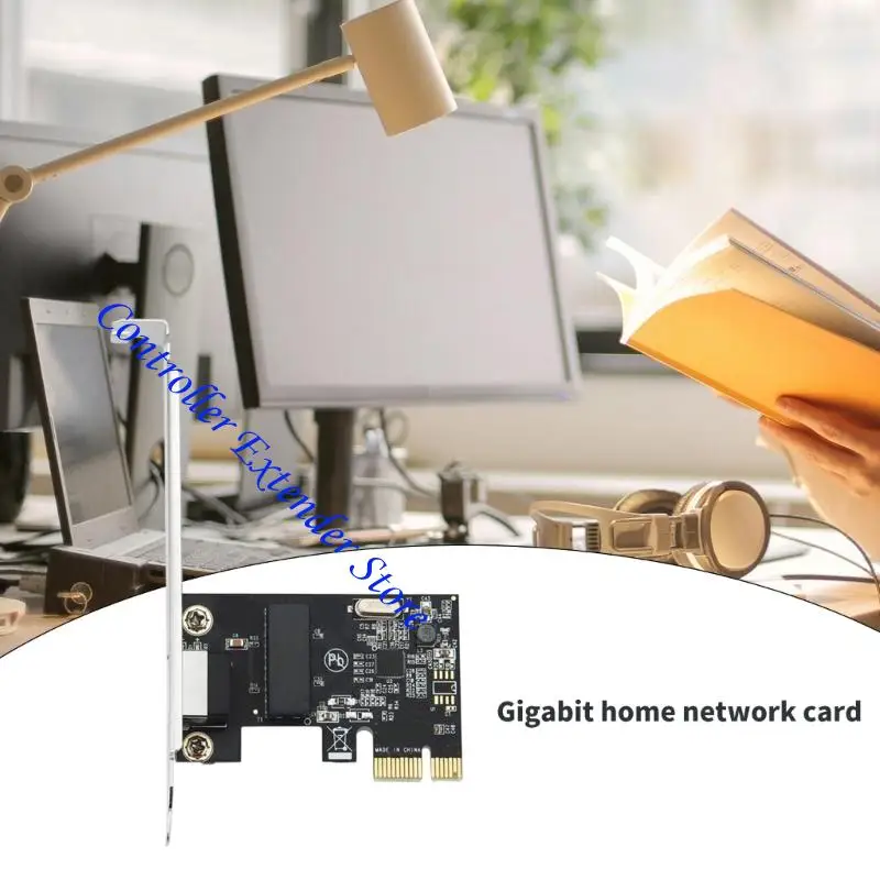 N84B Gigabit PCIe Ethernet Networking Card RTL8111E CHIP RJ45 LAN PORT PCIE INSTALLAT