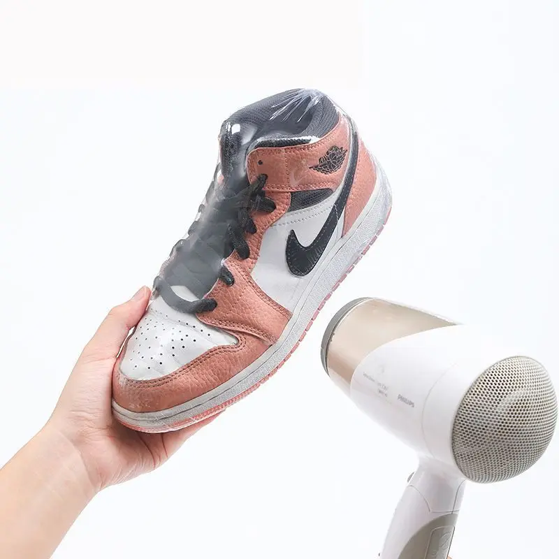 Transparent Heat Shrink Bag Household PVC Dust Pouch Plastic Film Anti Oxidation Protective Film Sneakers Packaging Storage Bag