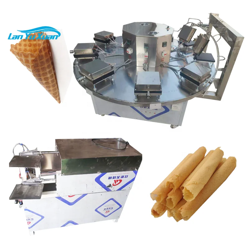 

Egg Roll Making Machine Automatic Waffle Cone Maker Making Machine