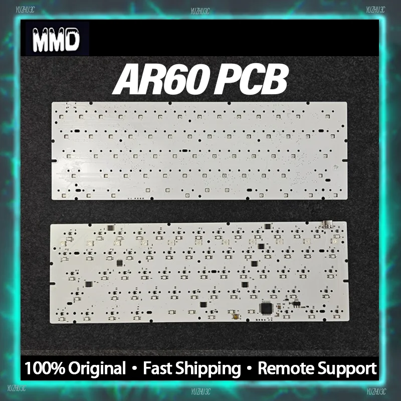 

MMD AR60 HE Gaming Keyboard PCB Hall Effect Switch 0.005ms RT DKS SOCD MT TGL Dynamic RGB For GH60 Layout 8000Hz Polling Rate