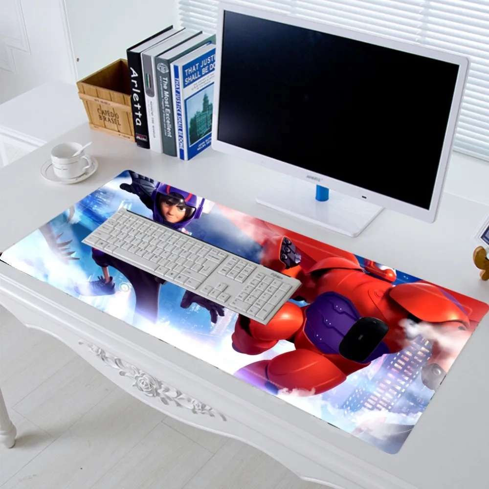 Big Hero 6 Mousepad Mouse Pad Laptop Gaming Accessories Mousepad Large Desk Mat Computer Gamer Keyboard Rug Carpet