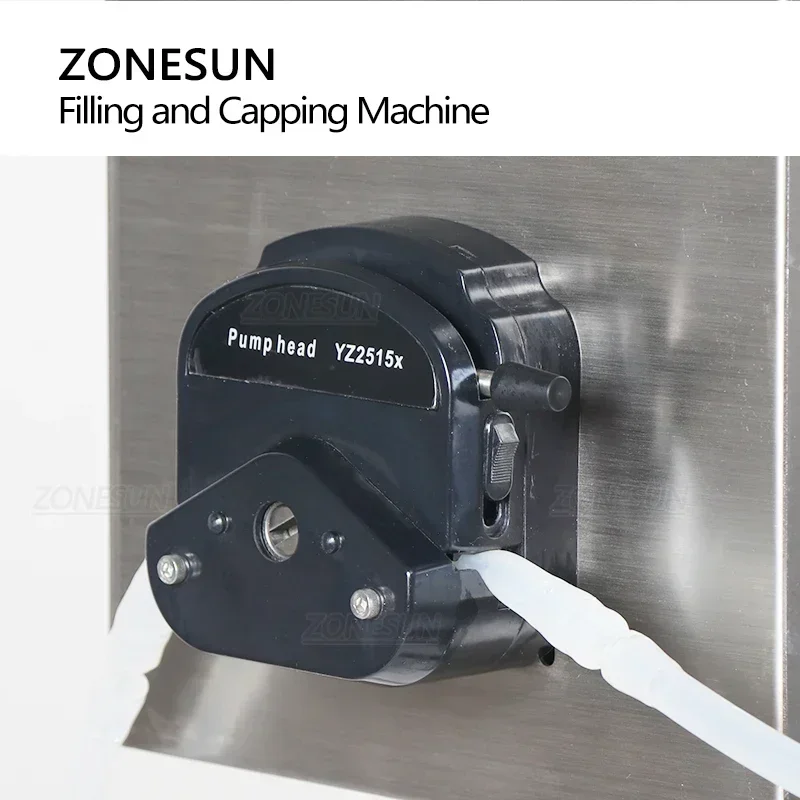 ZONESUN ZS-AFC1P Automatic Peristaltic Pump Filling Capping Machine for Eye Drops Ampoule Bottles