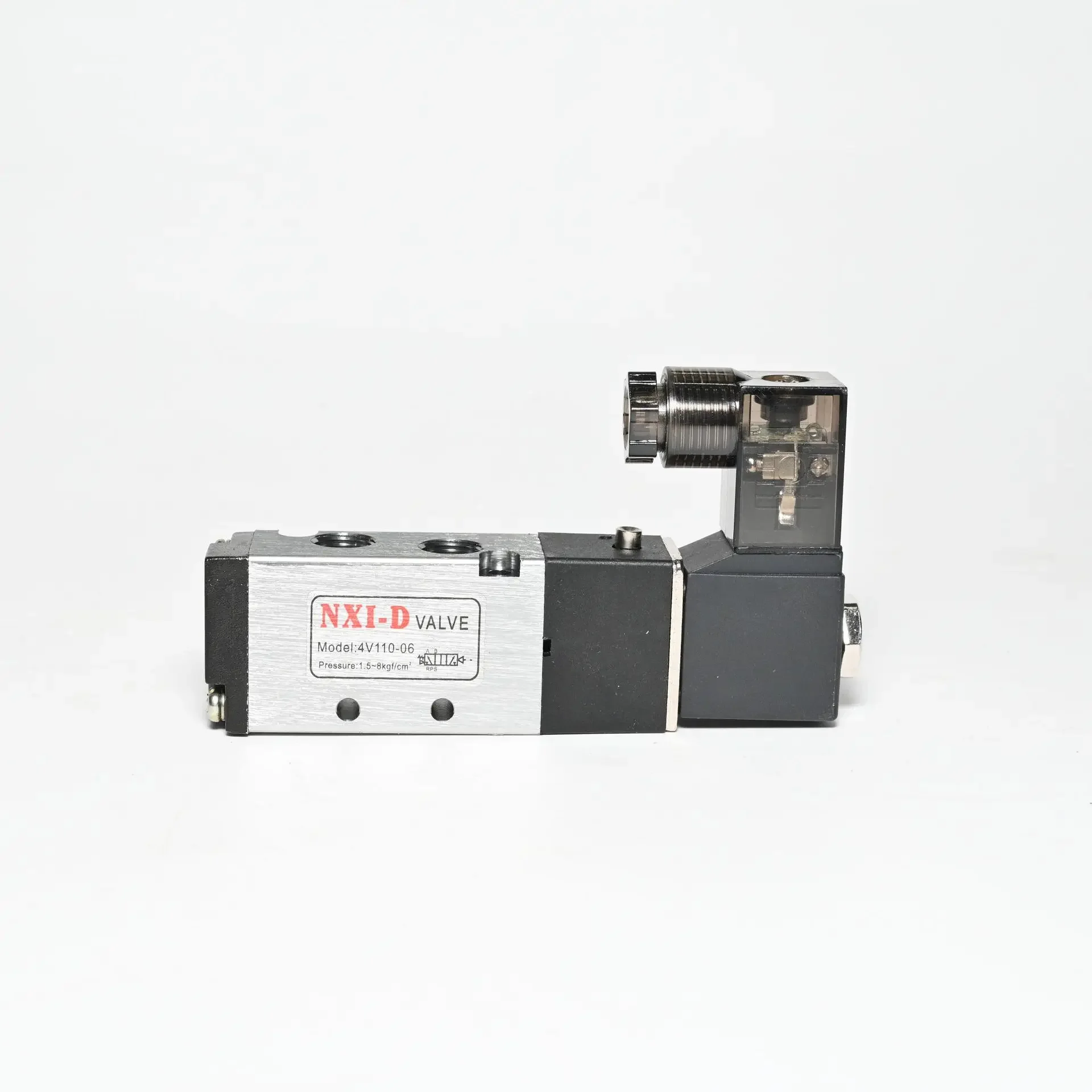 NXI-D N4V110-06 Válvula direccional de solenoide neumática de 2 posiciones y 5 vías G1/8 Rosca de 1 minuto