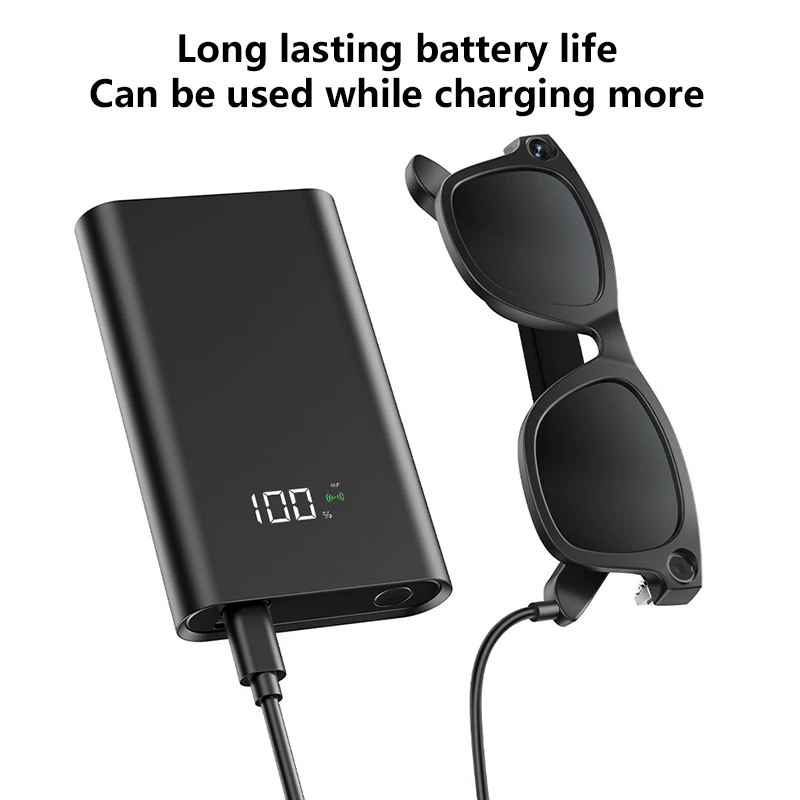 Xiaomi Smart AI Glasses AI Shooting Camera HD Photo Video Voice Call 800W pixel Translation Waterproof Bluetooth Glasses NEW HOT