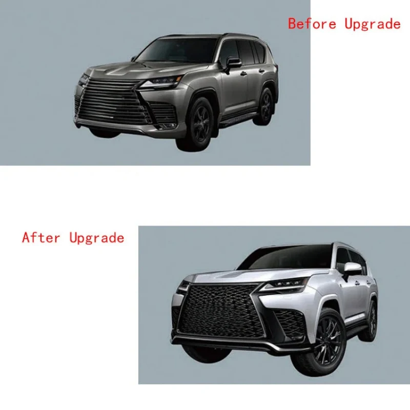 

High Quality Front Bumper Grille Upgrade Parts F-SPORT T/D Style Body Kits Suitable for LX600 2022 and Above