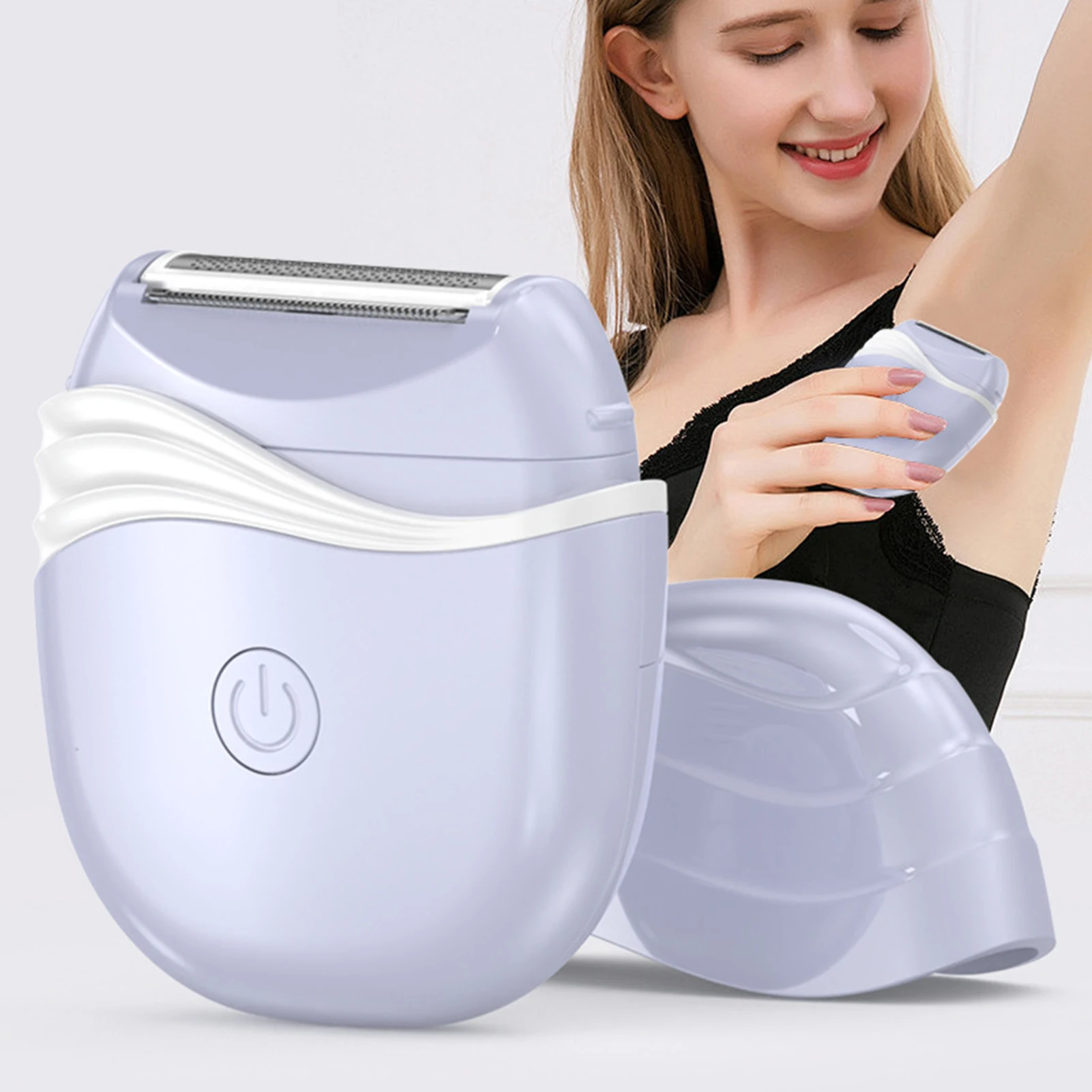 Portable Electric Body Shaver Rechargeable Hair Removal Appliances Lady Epilator for Women Full Body Lady Shaver Body Bikini