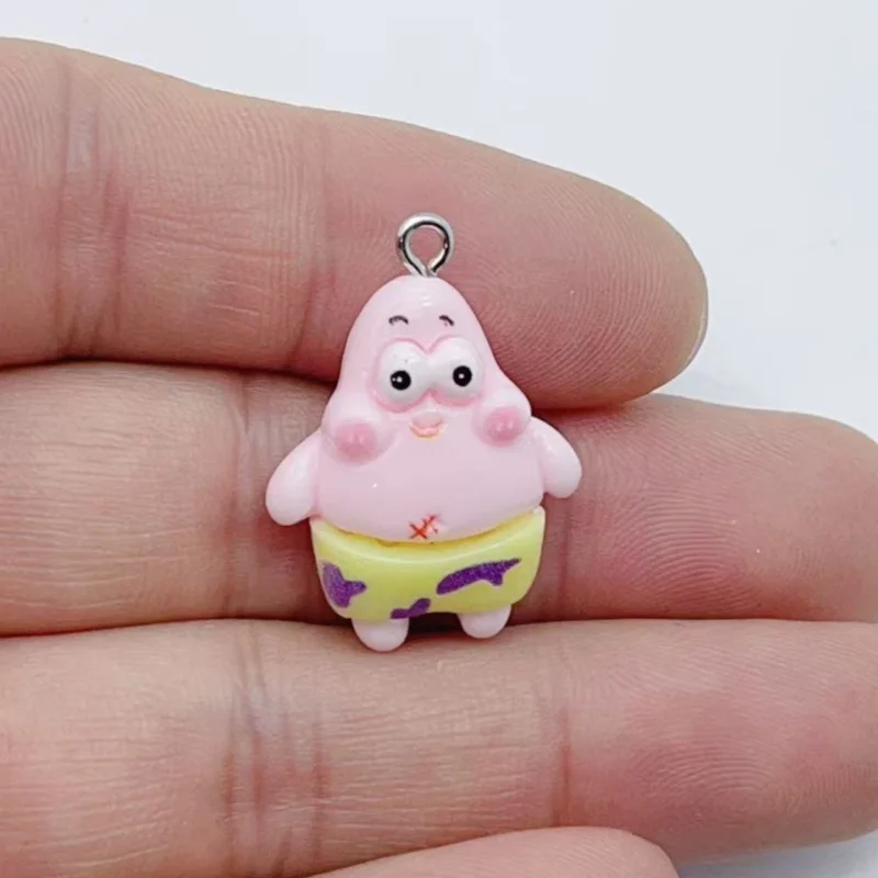 10pcs Cartoon Animal Charm Decorative Resin Pendant DIY Jewelry Accessories Making Earrings Necklace image 3