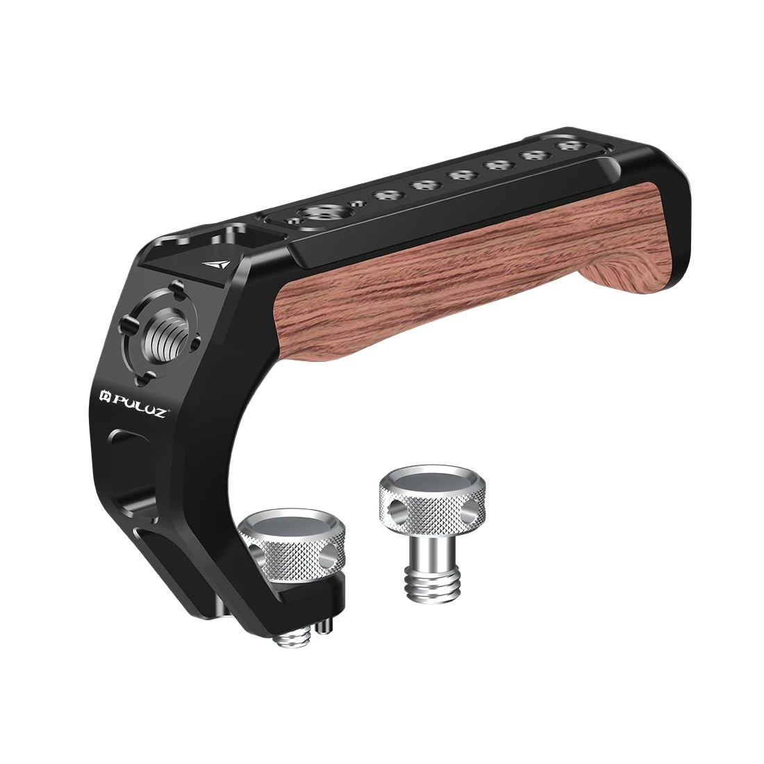 PULUZ Metall-Kamerakäfig-Stabilisator für Sony ILME-FX30 / FX3 mit NOTA-Slider, 1/4-Zoll-Schrauben, 3/8-Zoll-Erweiterungen und Arri-Positionierungslöchern – Detail 10
