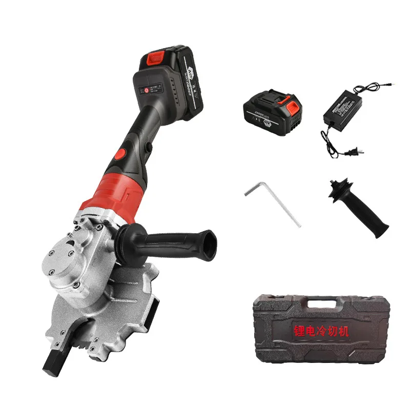 

Lithium battery steel bar cold cutting saw hand-held hydraulic cutting machine anhydrous low spark cutting machine