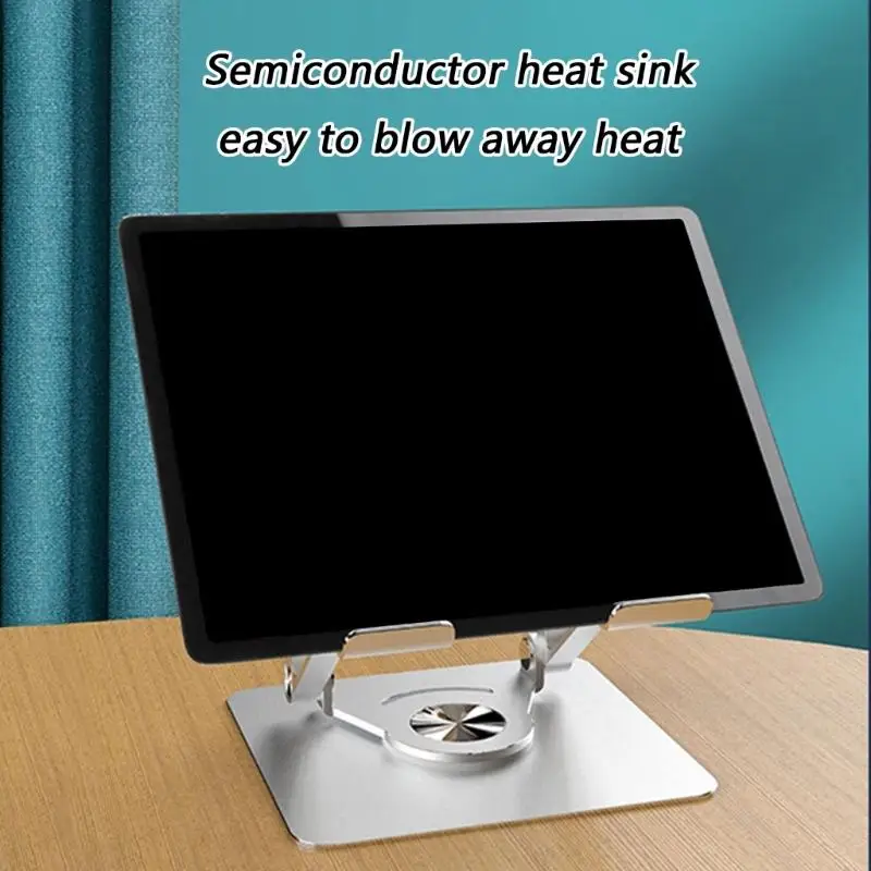 652F Compactly 360 Rotete Tablet Stand With High Strength Carbon Alloy Holder For Stability Laptop Holder Bracket