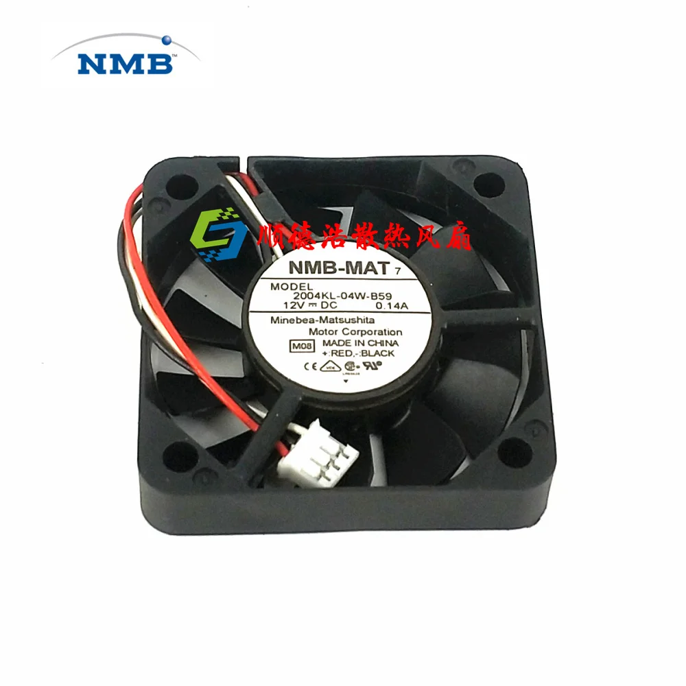 New and original NMB 5010 12V 0.14A 2004KL-04W-B59/B50 5CM Yaskawa drive fan