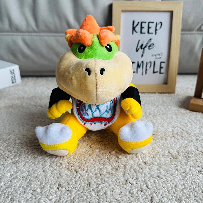 

12x14x18cm Bowser Plush Toys Super Mario World Cartoon Cute Plushie Anime Birthday Kuba Doll Stuffed Gift for Childrens Xmas