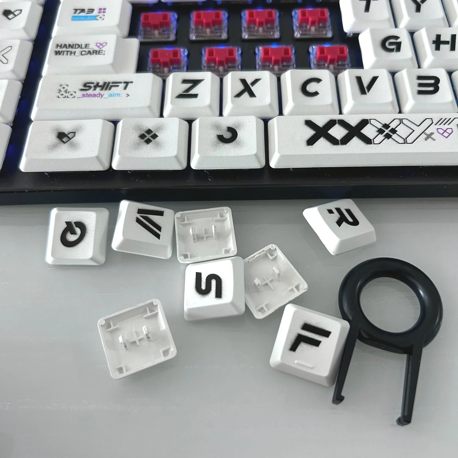 DIY PBT keycaps suitable for L - Gaming Keyboard Tkl avis et prix