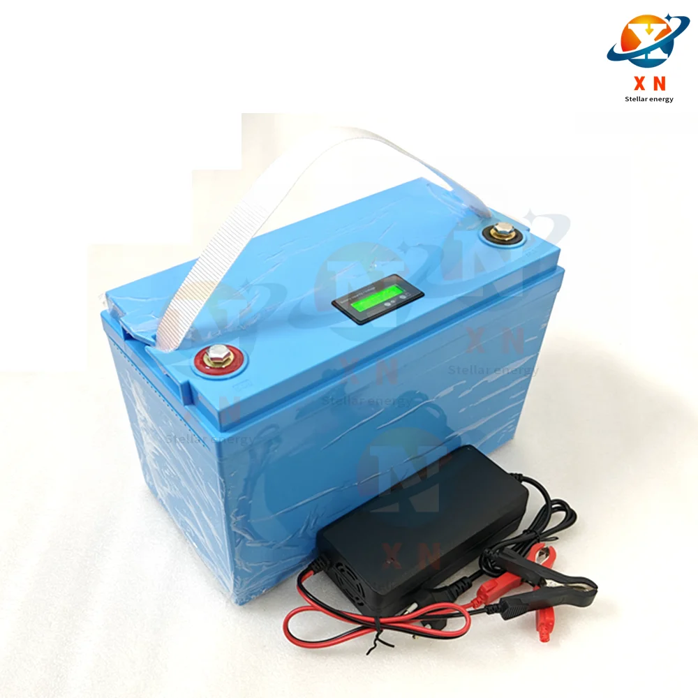 12V 250Ah 200Ah 150Ah 24V 100Ah 80Ah 36V 80Ah 60Ah Lithium Ion Battery for Trolling Motor Boat Rv Motorhome+Charger