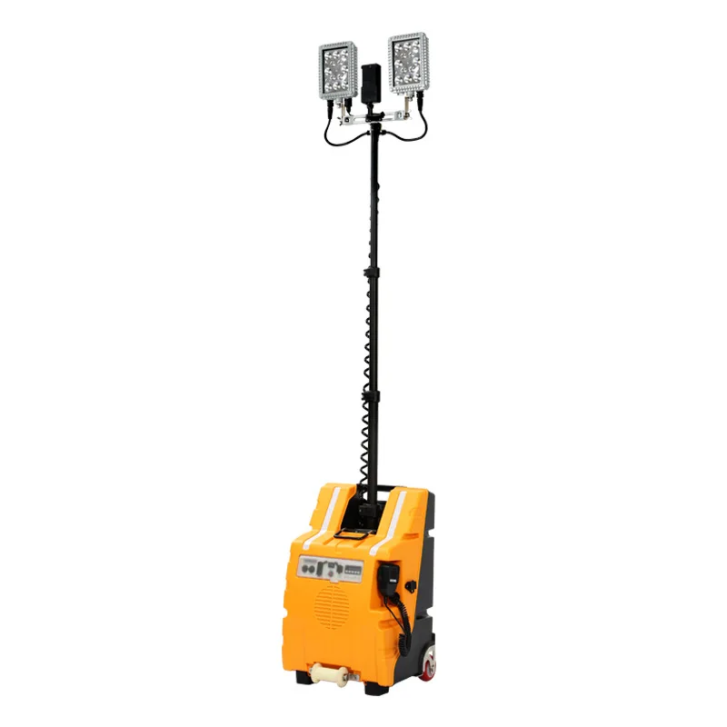 

High Bright Emergency with Battery Mobile Lighting Working Light Rechargeable Portable Led Multi Function Mobile Lighting System