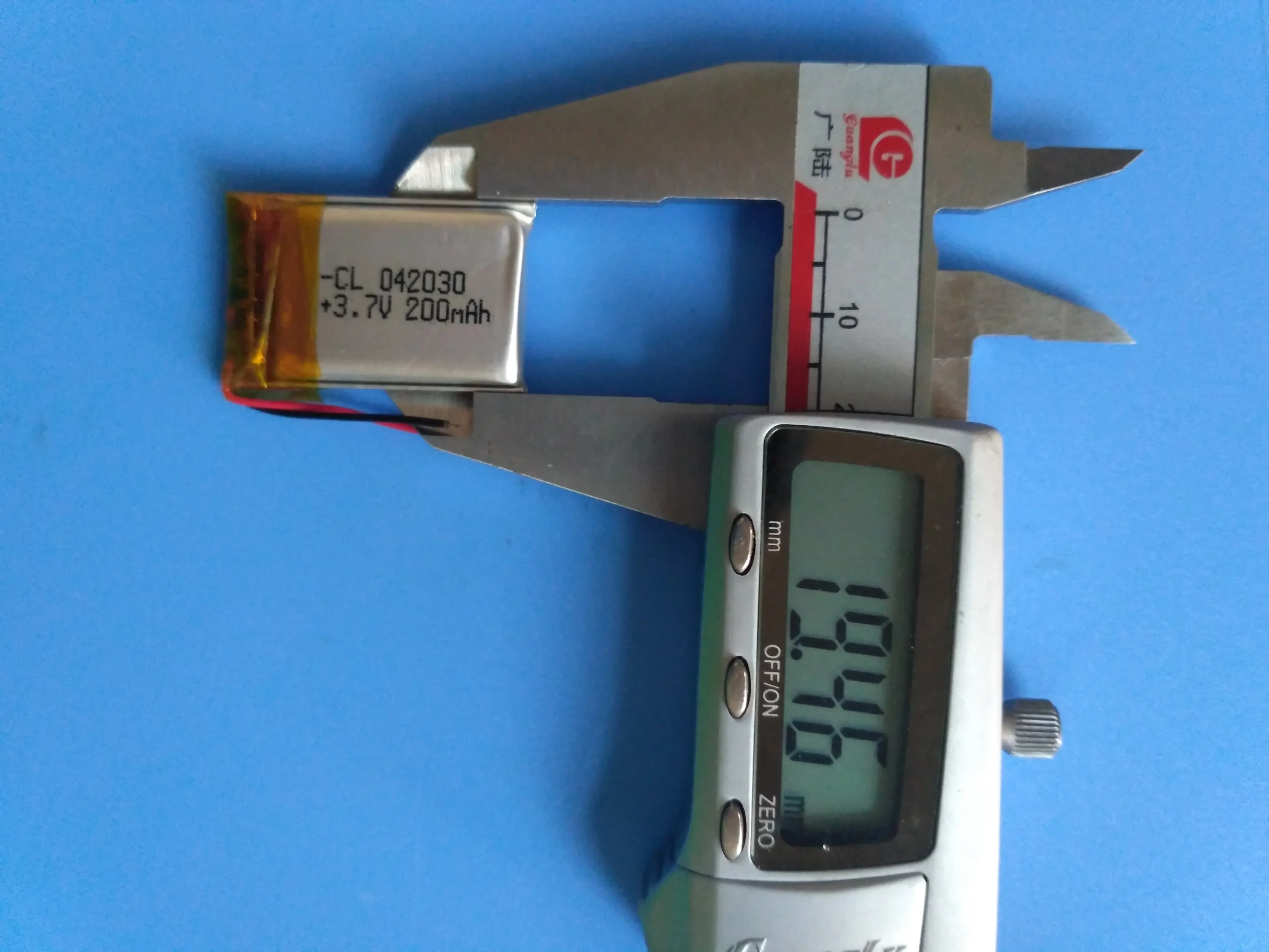 3,7 V polimerowa bateria litowa MP4 Rejestrator ruchu MP3 042030   mikrokamera 402030