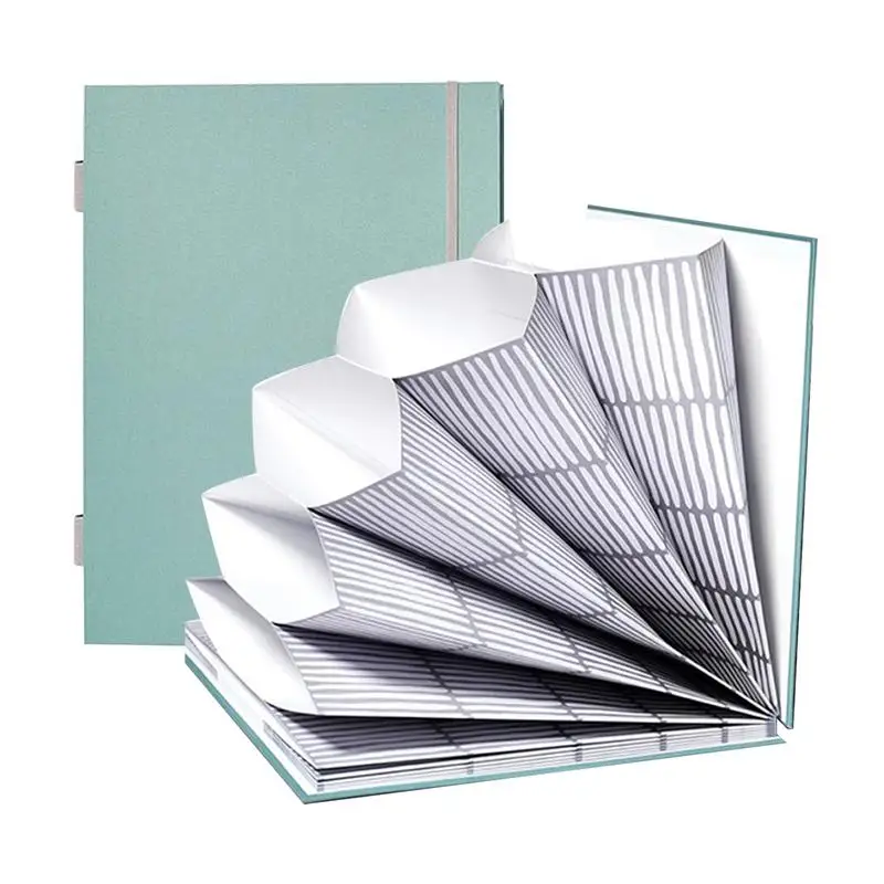 Accordion File Organizer Document Receipt Folder Sturdy Portable Bill Tax Receipt Organizer Creative A4 Letter Size Paper