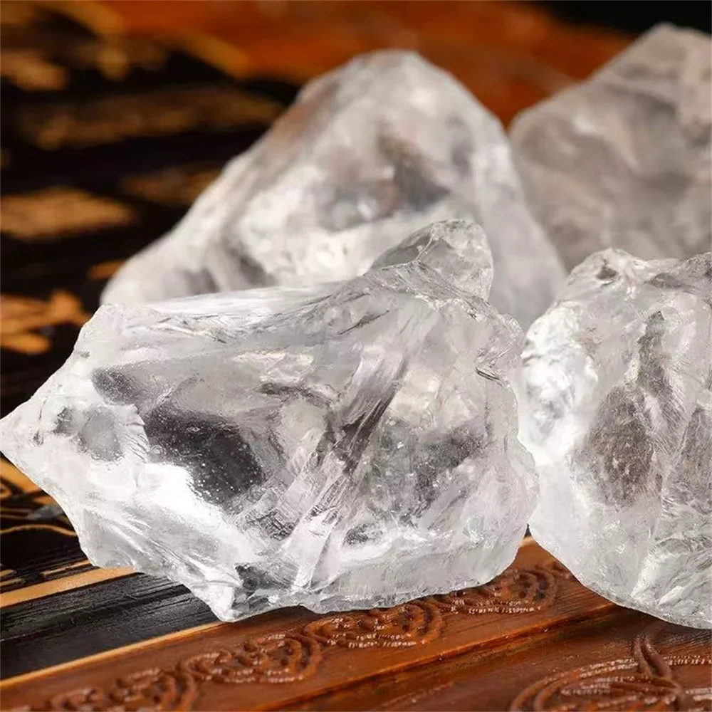 

Natural Clear Quartz Stone Crystal White Rock Crystal Stones Raw Healing Stone and Crystals Decoration Home Aquarium Ornaments