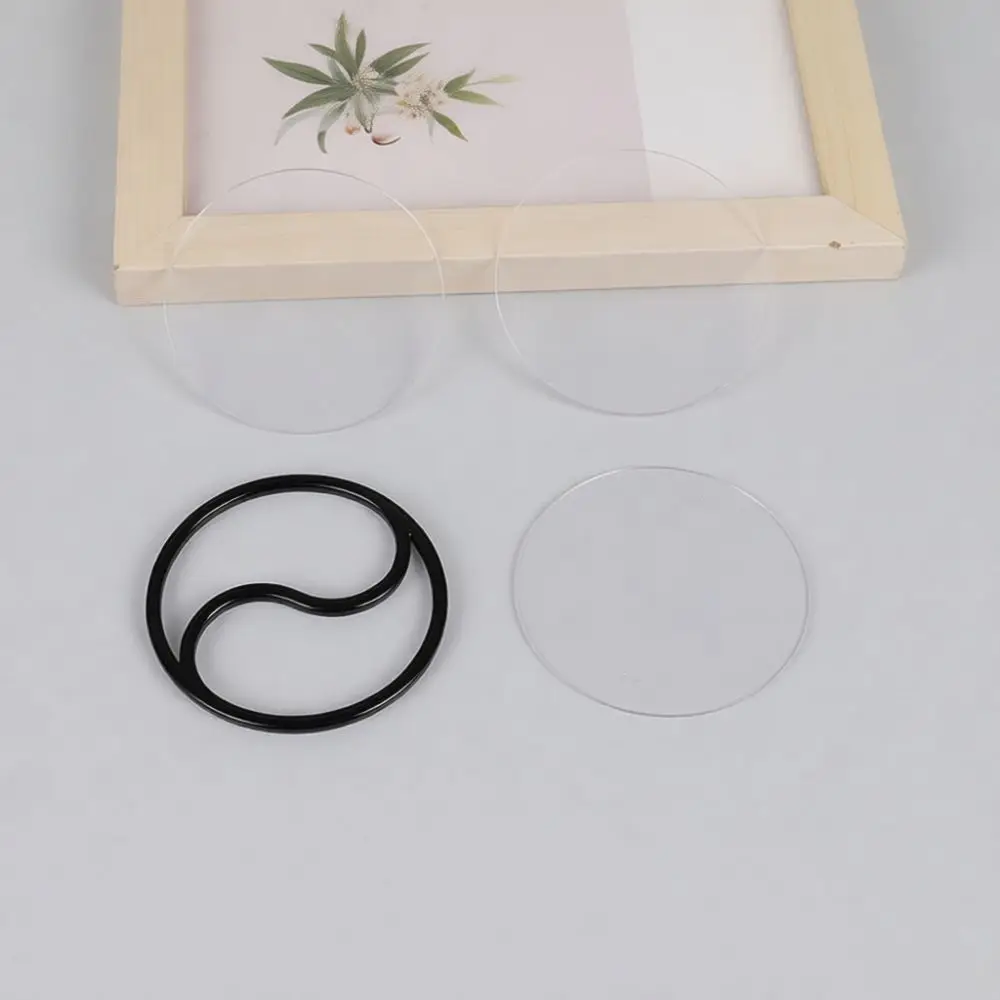 Acrylic Quicksand Mahjong Mold Kit Craft DIY Material Pack Transparent For Personalized Keychain Handmade Art